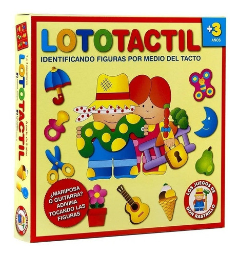 Lototactil Juego De Mesa Ruibal Loteria Figura Don Rastrillo 0