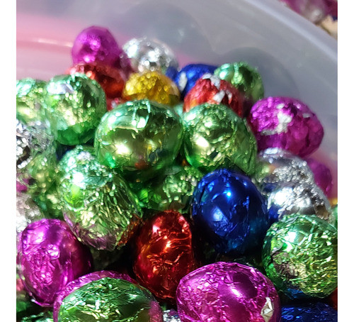 Mini Huevos De Chocolate Surtidos X100 Unidades 1
