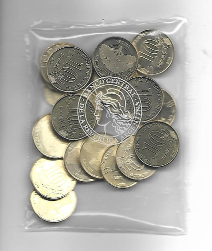 Monedas 10 Pesos 2019 Bolsa Termosellada X 20 Palermo 1