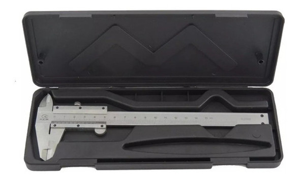 Calibre Metálico 150 Mm Uso Profesional Estuche Bguemes 0