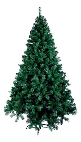 Árvore Pinheiro De Natal 1,50m 345 Galhos Base De Metal 0