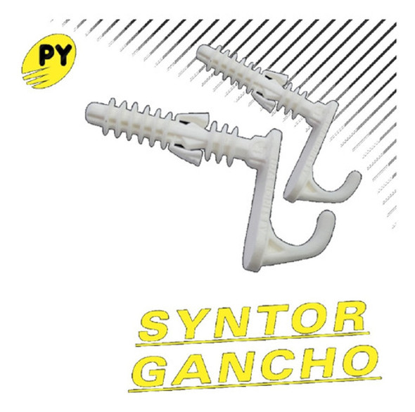 Tarugos Syntor Gancho Nº8 - En Bolsa Cerrada De 100u 1