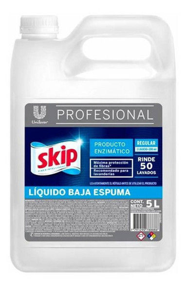 Pack X 4 Unid Jabon Liquido  Botella 5 Lt Skip Jab.liquidos 0