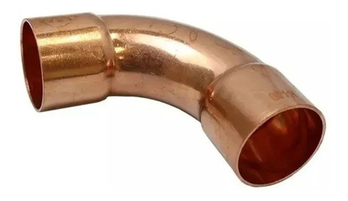 Curva De Cobre 3/8 A 90° Para Soldar Refrigeración 0