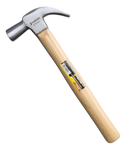 Martelo Unha 27mm Cabo De Madeira Profissional 0