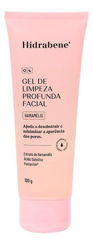 Hidrabene Gel De Limpeza Profunda Facial Hamamélis 120g 0