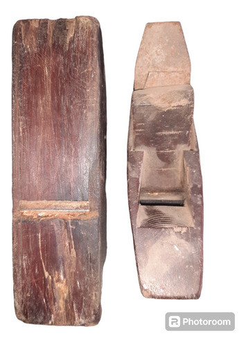 Antiguos Sepillos De Carpinteros  De Madera 1