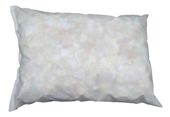Almohadones Rellenos 40x70 / Almohadon - Copos Goma Espuma 0