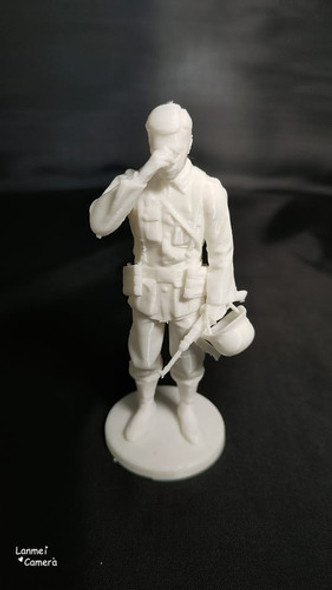 Artilleros Alemanes, Ww2, Escala 1/16 (12cm), Blanco 1
