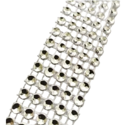 Falso Strass 5 Lineas Souvenir Frascos Bot Tortas Cinto 2mts 0