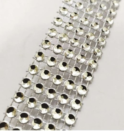 Falso Strass 5 Lineas Souvenir Frascos Bot Tortas Cinto 2mts 1