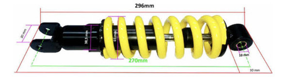 Amortiguador Baccio X3m Vini Monoshock -thormoto- 1