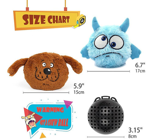 Petleso Interactive Dog Toys - Juguetes Para Perros De Peluc 1