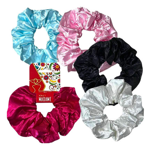 Amarrador De Cabelo (scrunchie) Em Cetim 0