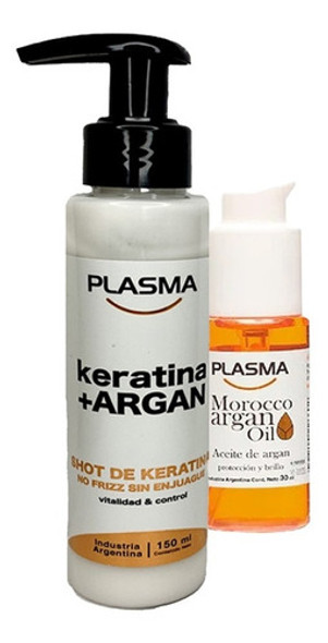 Shot De Keratina Anti-frizz Plasma 150ml (sin Enjuague) 0