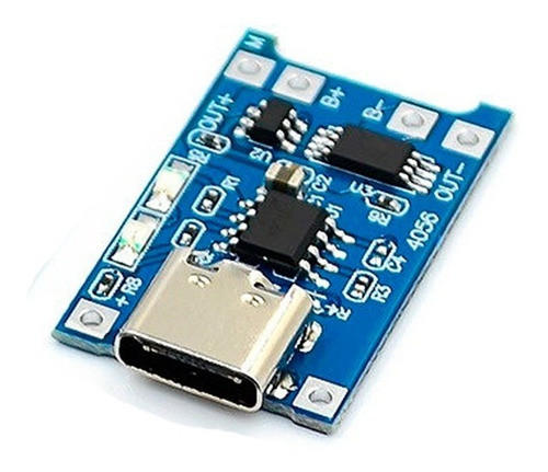 Cargador Bateria Litio 3.7v Usb-c Tp4056 Proteccion Nubbeo 0