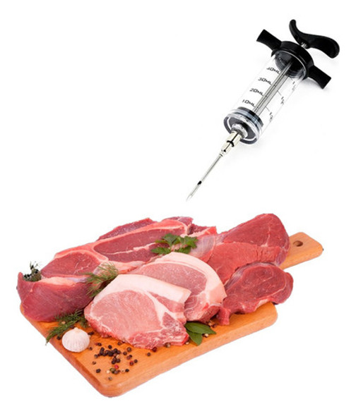 Jeringa Gastronomica Medidora Para Inyectar Carnes Cocina 0