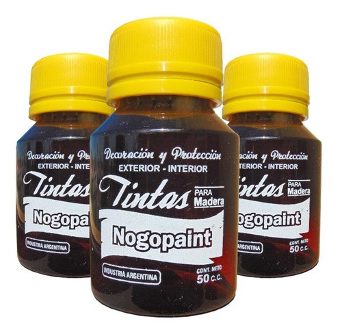 Tinta Para Madera 50cc Roble Oscuro Nogopaint 0