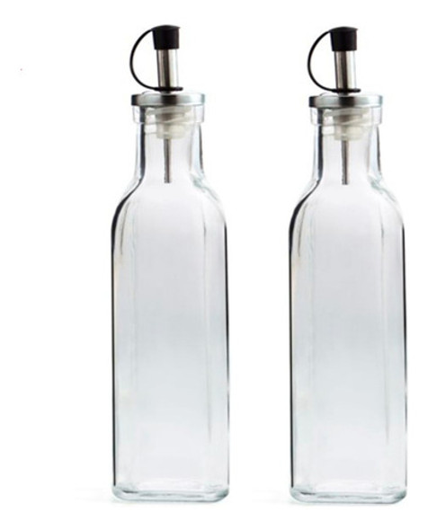 Set X 6 Aceitera Vinagrera Con Pico 0