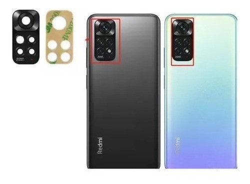 Vidrio Lente De Cámara Trasera Para Xiaomi Redmi Note 11 0