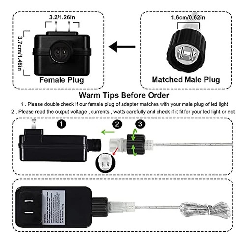 50/60hz 0.3a, Salida: 12v 1000ma 12w, Verifique Que El Conec 1