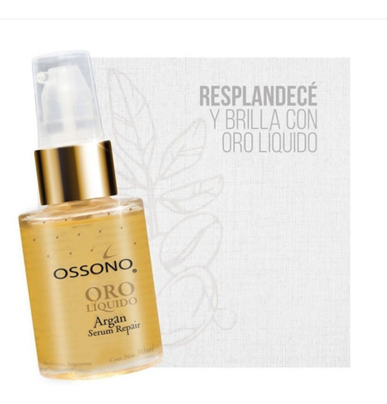 Ossono Oro Líquido Argan 30ml 1