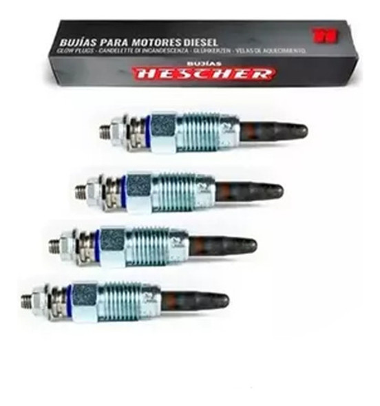 Juego De 4 Calentadores Hescher 147 Palio Duna Uno 504 405 0