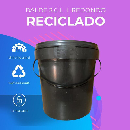 Balde 3l Para Óleo Lubrificante - 20 Pçs 1
