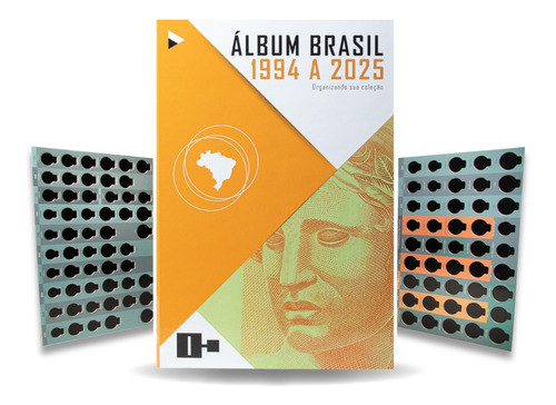 3 Álbuns Brasil Para Moedas Do Real 1994 A 2025 1