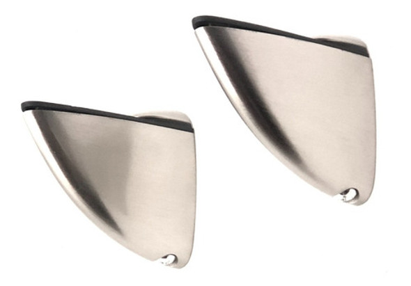 Soporte Cocodrilo Para Estante Vidrio Reg 6-10mm Satinado 0