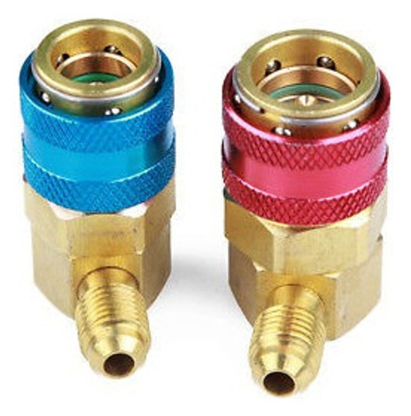 1pair R134a Aire Acondicionado Aire Condición Acoplamiento R 1
