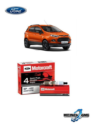 Bujias Ford Ecosport 1.6 Sigma Con Colocacion 0