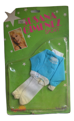 Susana Giménez Set De Ropa Muñeca Rayito De Sol Yoly Bell 1