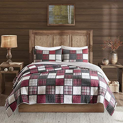 Woolrich Tulsa Reversible Quilt Cabin Lifestyle Design - Tod 0