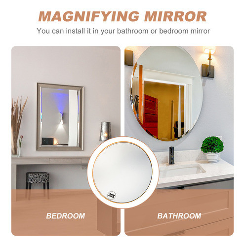 Ventosa Para Espelho De Aumento De Banheiro Beauty Mirror Su 1