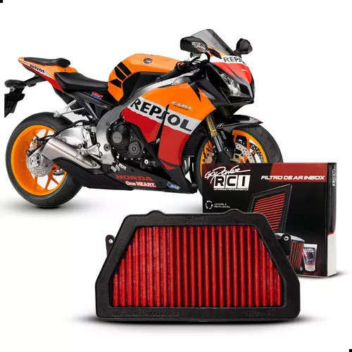Filtro De Aire Cbr 1000rr 2008/2016 Mk Motos #01 1
