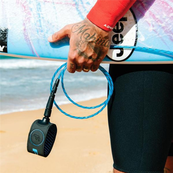 Leash Fcs Freedom Helix Azul 6' X 5mm Competição Novo 1 Leash Fcs Freedom Helix Azul 6' X 5mm Competição Novo 1