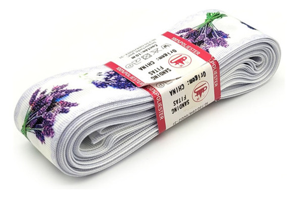 Fita Estampada Sanding - 38mm - Flor - Ro.150375 1