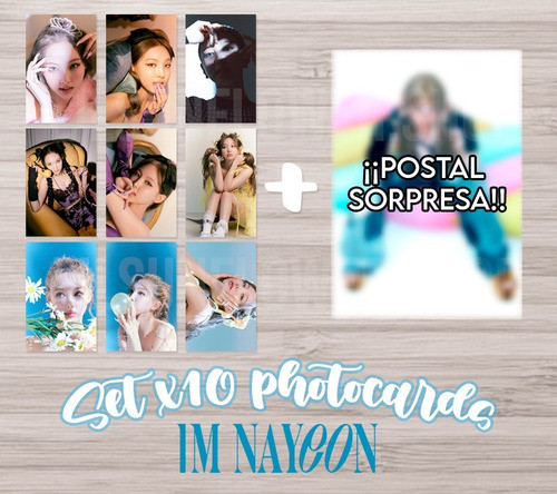 Twice - Set 9 Photocards + Sorpresa Pop Im Nayeon Fanmade 0