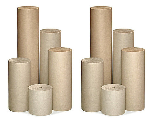 Rollo De Cartón Corrugado De 1,2mt X 25mts 0