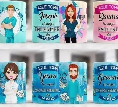 100 Plantillas Sublimacion Profesiones Aqui Toma El Mejor 1