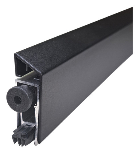 Veda Porta Inferior Sobrepor Automático 820mm Preto 1