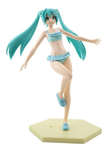 Figura Miku Hatsune Bikini Vocaloid 23cm #07 0