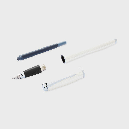 Caneta Tinteiro Parker Urban Premium Branco Perolizado Ct 0