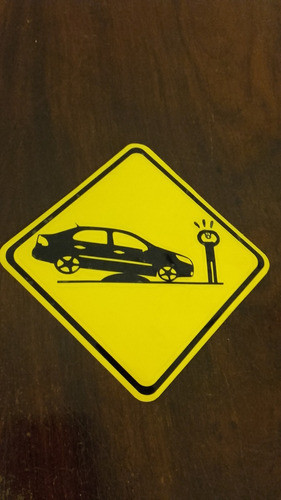 Calcomania Auto Bajo Gol Sedan 0