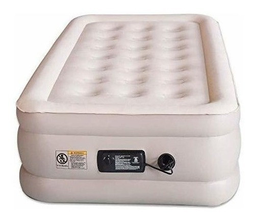 Colchón De Aire Inflable Aria Twin Con Bomba Incorporada Cóm 0