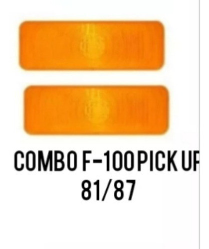Juego De Faro Lateral Para Ford F-100 Modelo 81/87 0