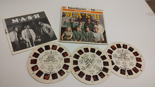 View Master Mash - M*a*s*h - 1 Pack - 3 Reels -3d Pic-c1978 1