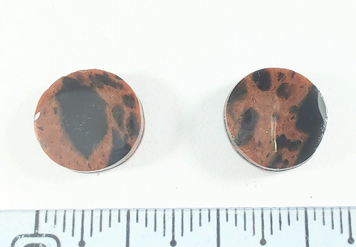 Obsidiana Caoba Ranurada 12 Mm Lote 178 1