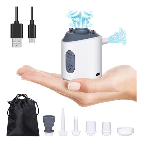 Hozzen Mini Bomba De Aire Portátil Para Inflables - 1600mah 0